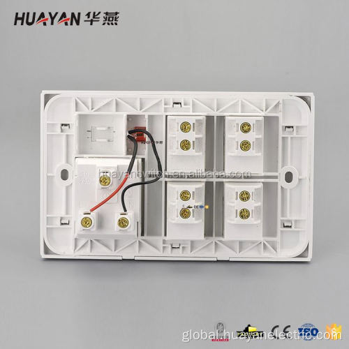 Smart 2 Socket Wall 8 Gang Switch And 2 Socket Factory Manufactory